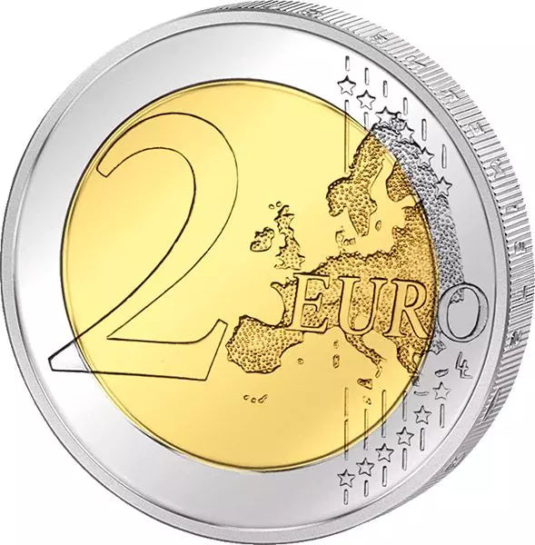 2 euros Portugal 150 ans de la Croix-Rouge portugaise 2015