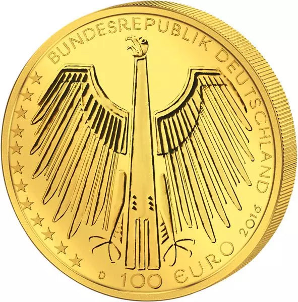 5 x 100 euros Allemagne Site du patrimoine mondial de l'UNESCO Vieille ville de Ratisbonne 2016 État neuf (A - J)