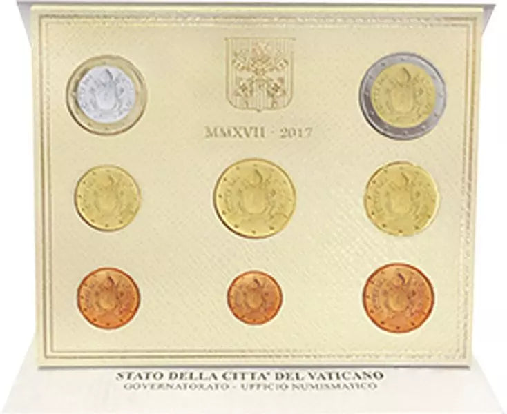 Coffret de pièces en euros du Vatican 2017