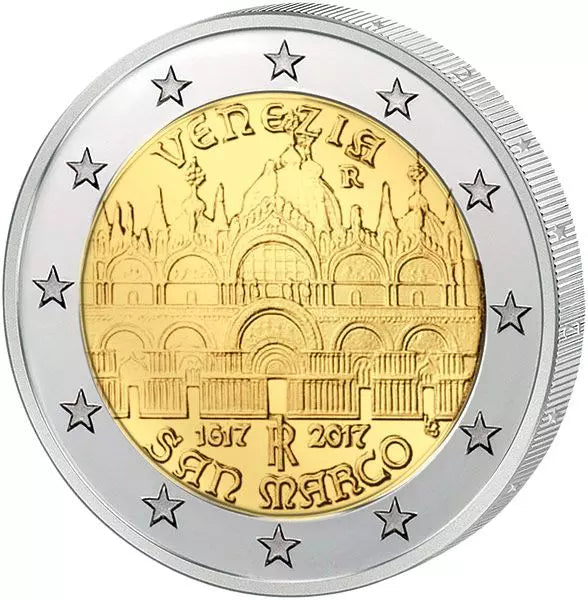 2 euros Italie 400e anniversaire de l'achèvement de la basilique 2017