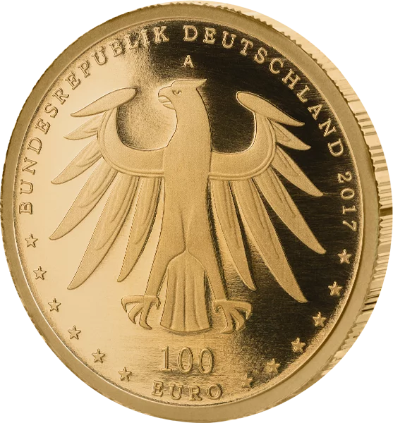 5 x 100 euros République fédérale d'Allemagne Mémoriaux Luther Wittenberg et Eisleben 2017