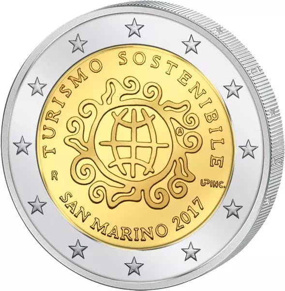 2 euros Saint-Marin Année internationale du tourisme durable 2017
