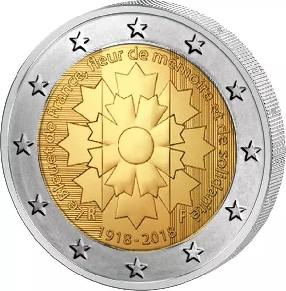 2 Euro France Bleuet 2018