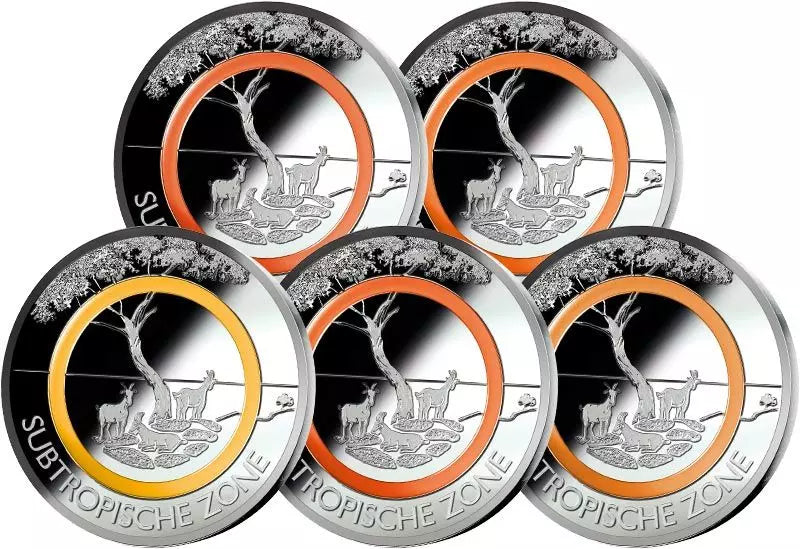 5 x 5 Euro BRD Zone Subtropicale 2018