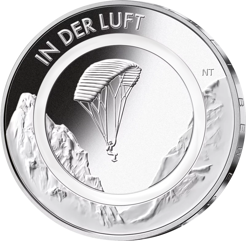 Pièce de 10 euros de la République fédérale d'Allemagne, édition spéciale 2019, état neuf.