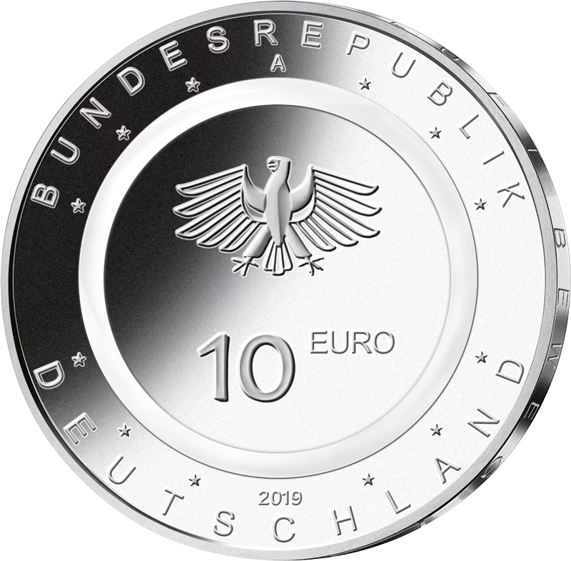 5x10 euros Allemagne Dans les airs 2019 Preuve