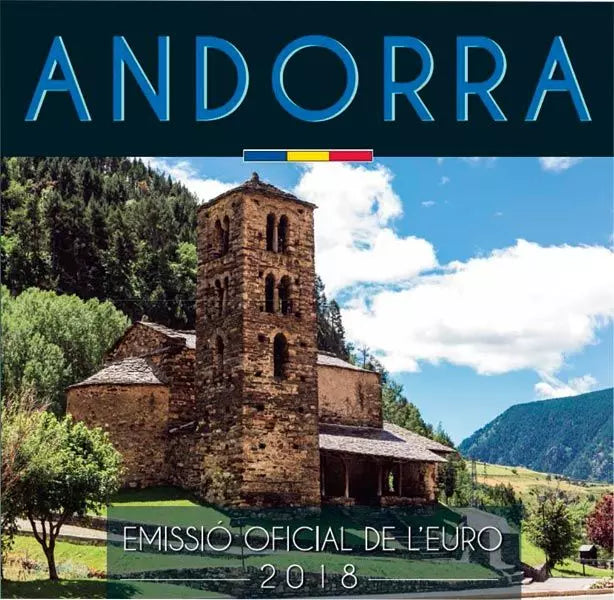 Coffret de pièces en euros Andorre 2018