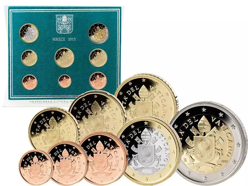 Coffret de pièces en euros du Vatican 2019