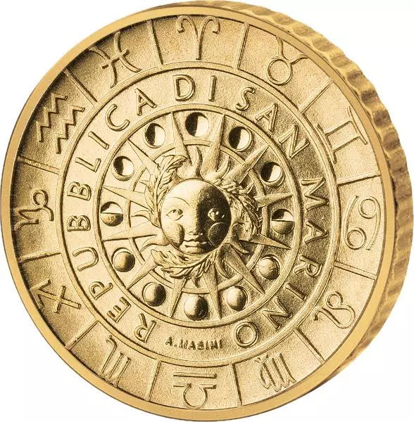 5 euros Saint-Marin Signe astrologique Gémeaux 2019