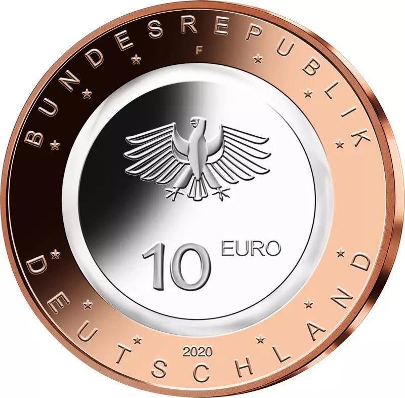 5x10 euros BRD On Land 2020 Non circulé (A - J)
