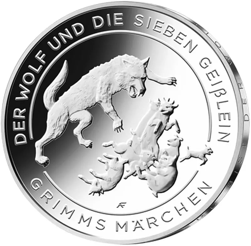 20 euros Allemagne Le Loup et les Sept Chevreaux 2020 Preuve