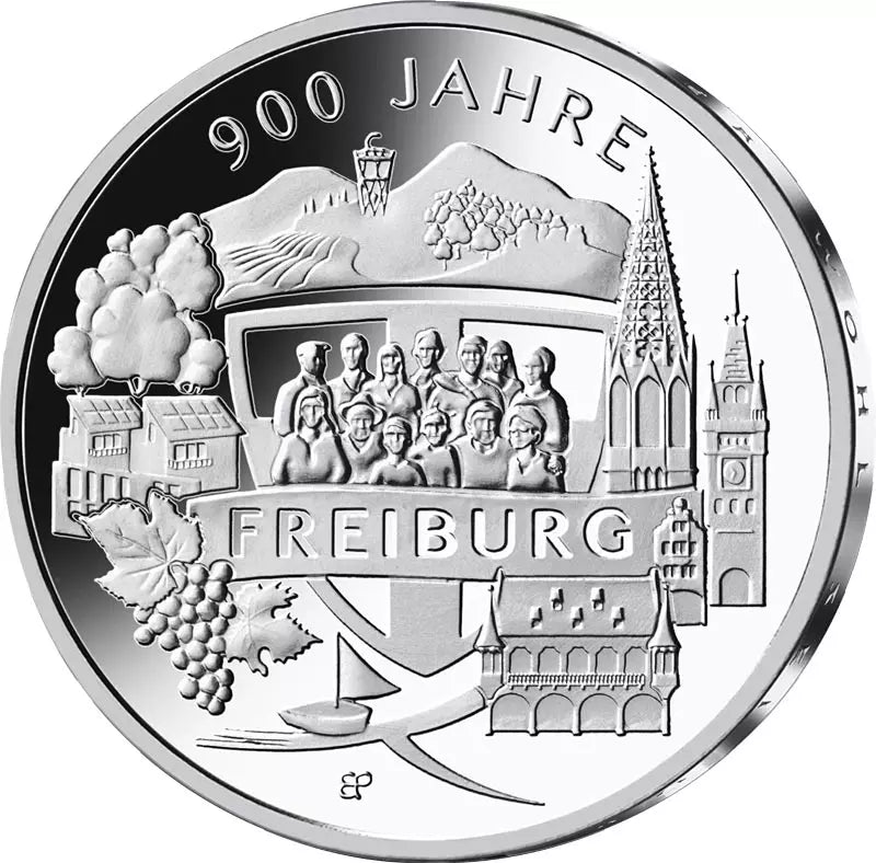 20 euros République fédérale d'Allemagne 900 ans de Fribourg 2020 Preuve